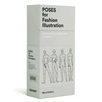 [ส่งฟรี] หนังสือโพสท่าสำหรับภาพประกอบแฟชั่นชาย Poses for Fashion Illustration - Mens