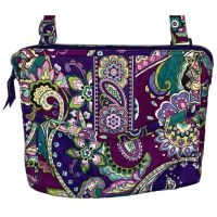 Vera Bradley ? TABLET HIPSTER Crossbody Quilted Bag purple ผ้าพิมพ์ลายสวยมากค่ะ???♥️♥️♥️  Size W11"x H10" สายปรับความยาวได้   ???