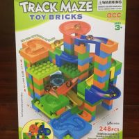 ชุดตัวต่อ รางลูกแก้ว Track Maze Toy Bricks 248 ชิ้น  ⭐️ฝึกความคิดสร้างสรรค์ และความคิดเชิงตรรกะของเด็กๆ