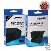 P4 Pro HUB for PS4 Pro Gaming Console อุปกรณ์เพิ่มช่องเชื่อมต่อ usb DOBE ( พร้อมส่ง )