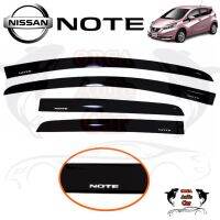 ✅ คิ้วกันสาด/กันสาด NISSAN NOTE / นิสสันโน๊ต ? (ใหม่และเก่าใส่เหมือนกัน) 2017-2022