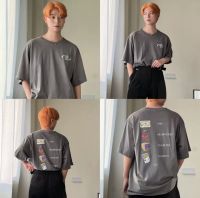 THEBOY- VINTAGE 90S เสื้อยืดโอเวอร์ไซส์