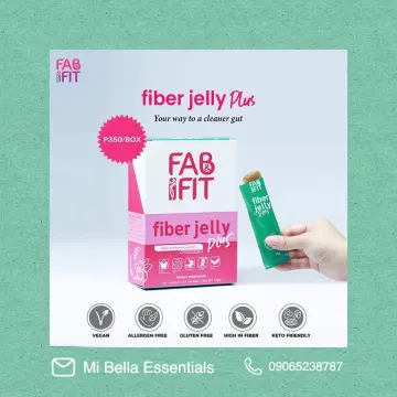 Fab and Fit Fiber Jelly Plus - 10 Sachets per Box