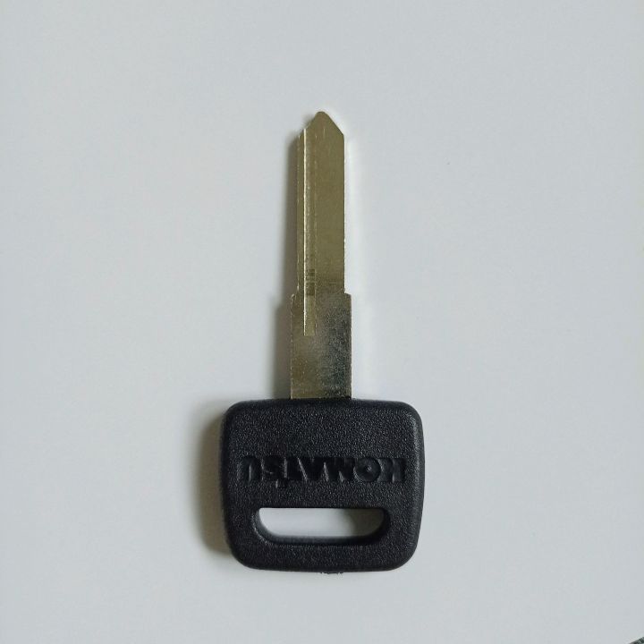 กุญแจ-รถขุด-รถยก-komatsu-key-pc56-60-70-130-200-210-220-300-7-8-ignition-key-uncut
