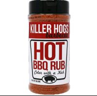 คิลเลอร์ฮอกส์ ผงทำบาร์บีคิวรสเผ็ด Killer Hogs Barbecue Hot Rub Seasoning 16Oz.