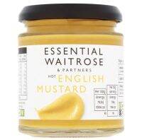 Essential Waitrose english mustard ขนาด 180g