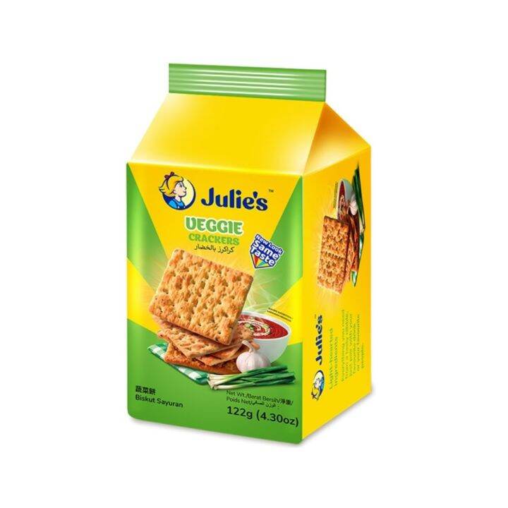 Julie's Butter Crackers 132g Lazada