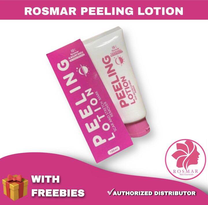 Rosmar Kagayaku Peeling Lotion Scar and Stretchmark Remover Lazada PH
