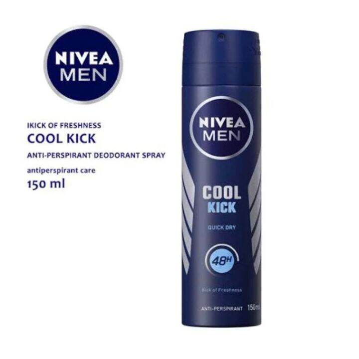 Nivea Cool Kick Quick Dry Deodorant Spray 150ml Lazada PH