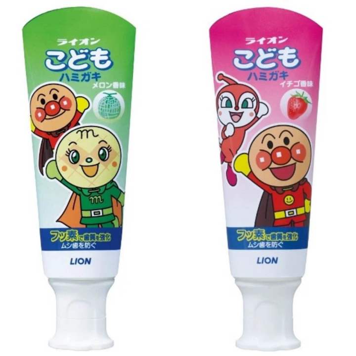 ยาสีฟันเด็น-lion-anpanman-นำเข้าจากญี่ปุ่น