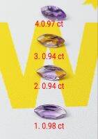 #Amethyst #อเมทิสธรรมชาติ Bolivia Size 9.7×4.5 mm