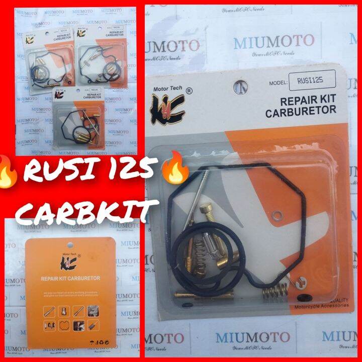 rusi 125 carburetor