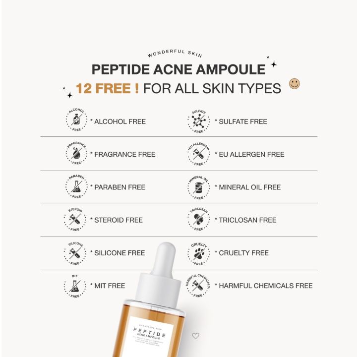 เปปไทด์-แอคเน่-แอมพลู-เซรั่มเปปไทด์ลดสิว-peptide-acne-ampoule