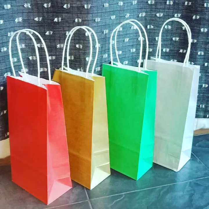 10 pcs Extra Small Colored Paper Bags Lazada PH