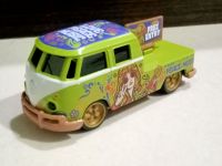 Majorette VW T1. Green.