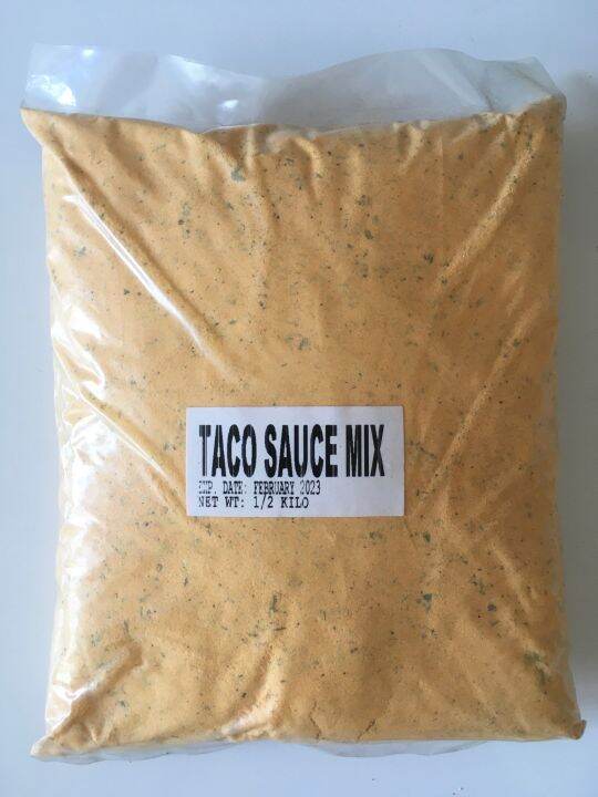 TACO SAUCE MIX 500G Lazada PH