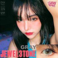 Jewel3tone gray รุ่นลายฟุ้งสีเทา ฝรั่งเบาเบา