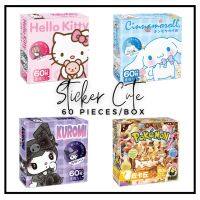 สติ๊กเกอร์น่ารัก กันน้ำ kitty ติดรถ ติดกระเป๋าเดินทาง ติดผนัง ติดกระจก Sticker