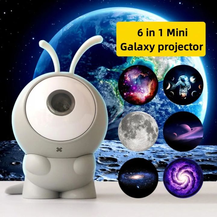 Night Light Galaxy Projector Starry Sky Projector 360° Rotate Planetarium  Lamp For Kids Bedroom Valentines Day Gift Wedding Deco