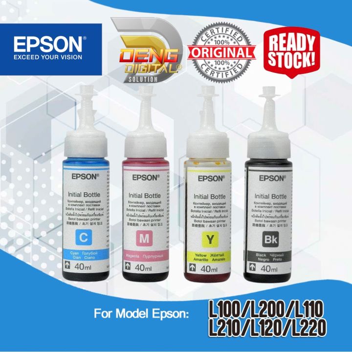 Epson L120 Full Set Ink Lazada 2440