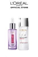 LOréal Paris Revitalift Hyaluronic Acid Serum &amp; LOréal Paris Revitalift Crystal Micro - Essence 1ชุด มีอย่างล่ะ 1 ขวด รุ่นเก่า (ขายส่ง)