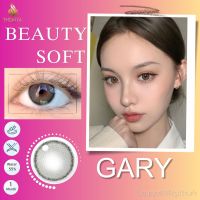 คอนแทคเลนส์ BEAUTY​ SOFT GRAY​ ✨ ยี่ห้อ BEAUTYLENS ; Color Gary / Brown / Olive