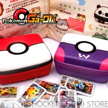 Pokemon Gaole Game Card Disk Storage Box, 5 Stars Flash Card Collection,  Portable Game Card Box, Jouets pour enfants, Cadeau de Noël