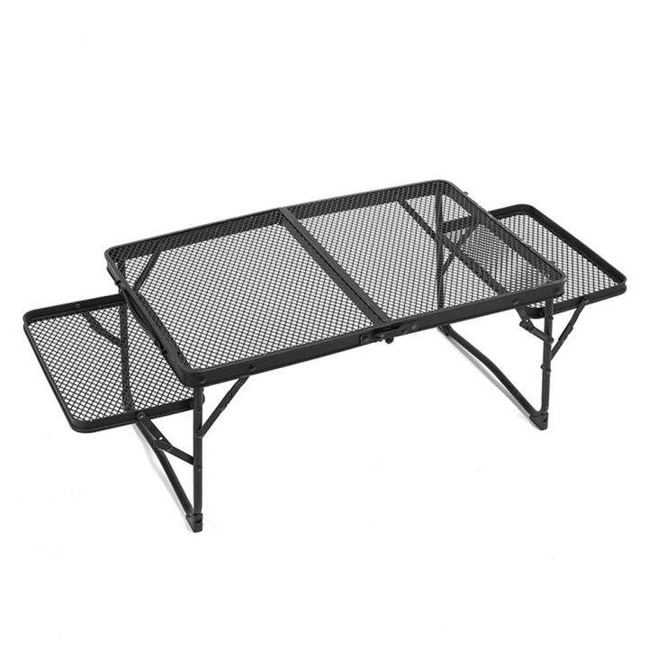 Outdoor Folding Table Camping Lifting Rack Camping Portable Picnic