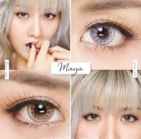 คอนแทคเลนส์ Contactlens สาย ฝ. รุ่น Maya สายตา+ปกติ Prettydoll 0.00 ถึง - 6.00 เลนส์นิ่มใส่สบายตา แถมตลับ