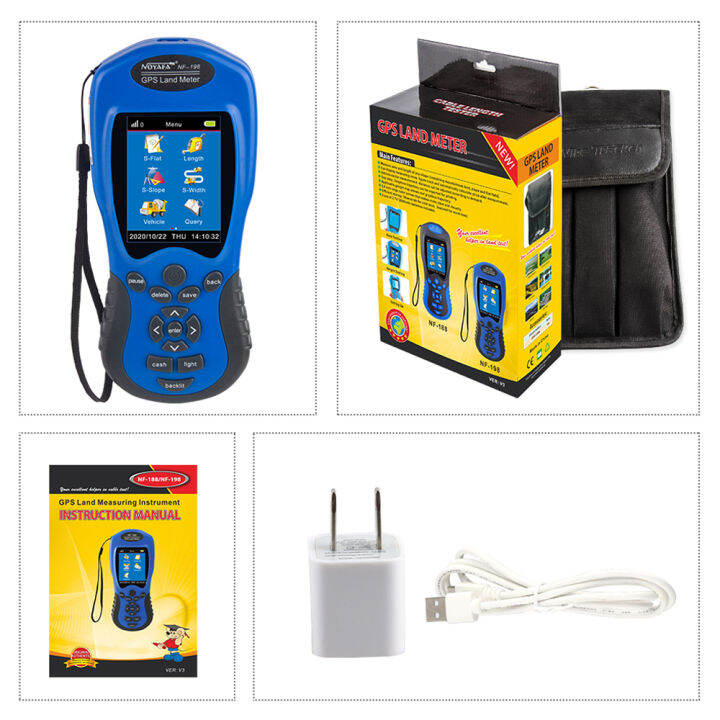 NOYAFA NF198 GPS Land Meter Professional Land Mu Meter Survey