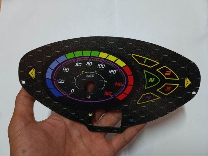 papan speedometer custom Karisma 125 panel spidometer karisma 125