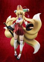 Shinrabanshou Chocolate - Hakumenkongoukyuubi Izuna - Excellent Model - (Scale 1/8) (MegaHouse)(ของแท้)(มือ 1)(Lot Japan)