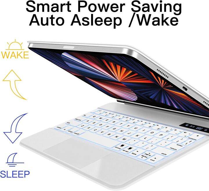 MD Keyboard Case for iPad Pro 12.9‑inch (3rd, 4th, 5th 6th gen