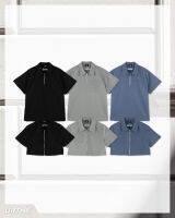 URTHE - เสื้อโปโล แขนสั้น มีซิป รุ่น ZIP POLO