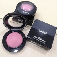 บลัชออน Mac Mineralize Blush สี Gentle 3.2g โทนสีชมพูอมแดง ประกายมุกแวววาว ดูมีมิติ nongnabeauty