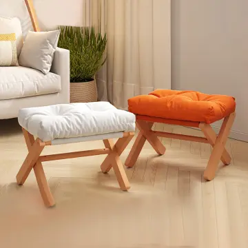 Wooden Leg Footstool Small Low Foot Stool - China Wooden Leg