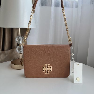 ✨ของแท้100%✨60405 กระเป๋าสะพาย Tory Burch Britten Combo Crossbody