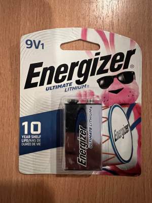 Energizer Lithium 9V, 1 Battery OR 2 Batteries, Best Before 2031 - 2032 (New)