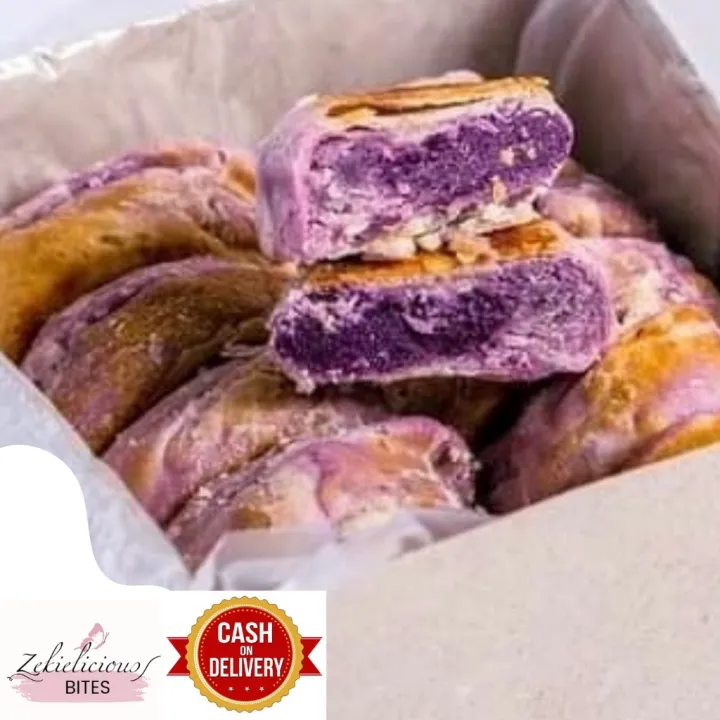 Hopia Ube Pastillas From D'Original Tipas Bakery 10Pcs Per Box