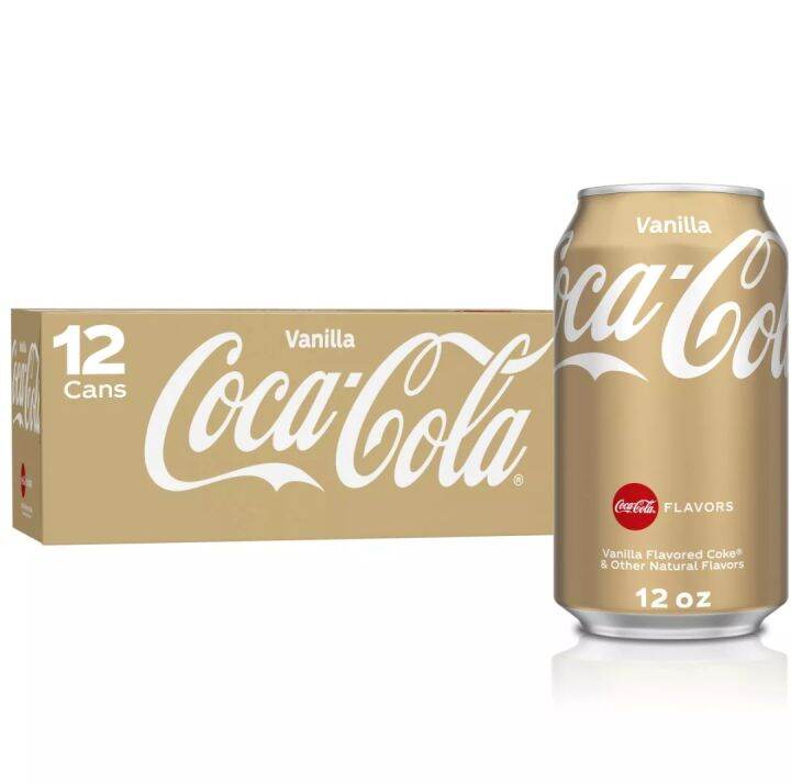 Coke Vanilla Flavor, 12 Cans Lazada PH
