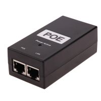 24V/48V 0.5A 1A เดสก์ท็อป POE Injector Ethernet Adapter กล้องวงจรปิดสำหรับกล้อง IP แหล่งจ่ายไฟ