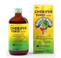 CHERIFER FORTE SYRUP with Taurine and Double CGF 240ml (Exp. Date 06 Feb 2024)