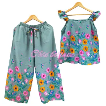 Shop Summer Outfit Floral Pants with great discounts and prices