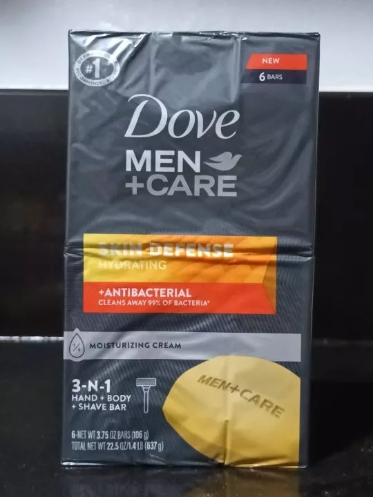 Men+Care Skin Defense 3-in-1 Body and Hand Bar