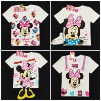 ลิขสิทธิ์แท้ เสื้อยืดเด็กลาย Minnie mouse มินนี่เม้าส์ จากดิสนีย์