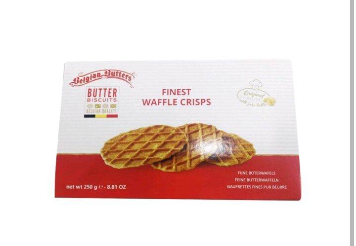 Belgian Butters Finest Waffle Crisp Butter Biscuits -250g | Lazada PH