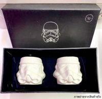 (new)(coffee) Stormtrooper Espresso Mug ☕️ แก้วช็อตเซรามิก ใส่ชา/กาแฟ ลายสตรอมทรูปเปอร์ งานสวยจับใจจาก Shepperton Design Studio(c)กล่องแพ็คเกจกระดาษแข็งสุดหรู หนึ่งเซ็ตบรรจุ 2 ใบ (coffee)