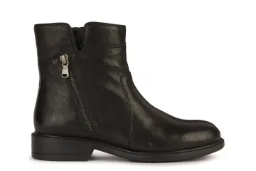 Geox black 2025 ankle boots