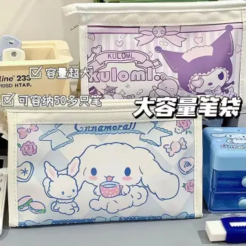 Sanrio Pencil Case Kawaii Kuromi Cinnamoroll Melody School Pencils