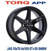 ล้อแม็ก ขอบ15 TORQ JAG 15X7.0 4H114.3 ET35 สีSMBW?ราคาชุด4วง✅ แถมจุ๊บลมยาง? มีรับประกันนาน 365 วัน✅❤️ น้ำหนักเบาเพียง 7.5 กิโลกรัม